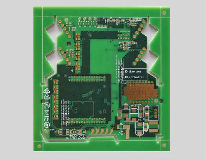 Cetak PCB Papan Sirkuit 2 Layer Lapis